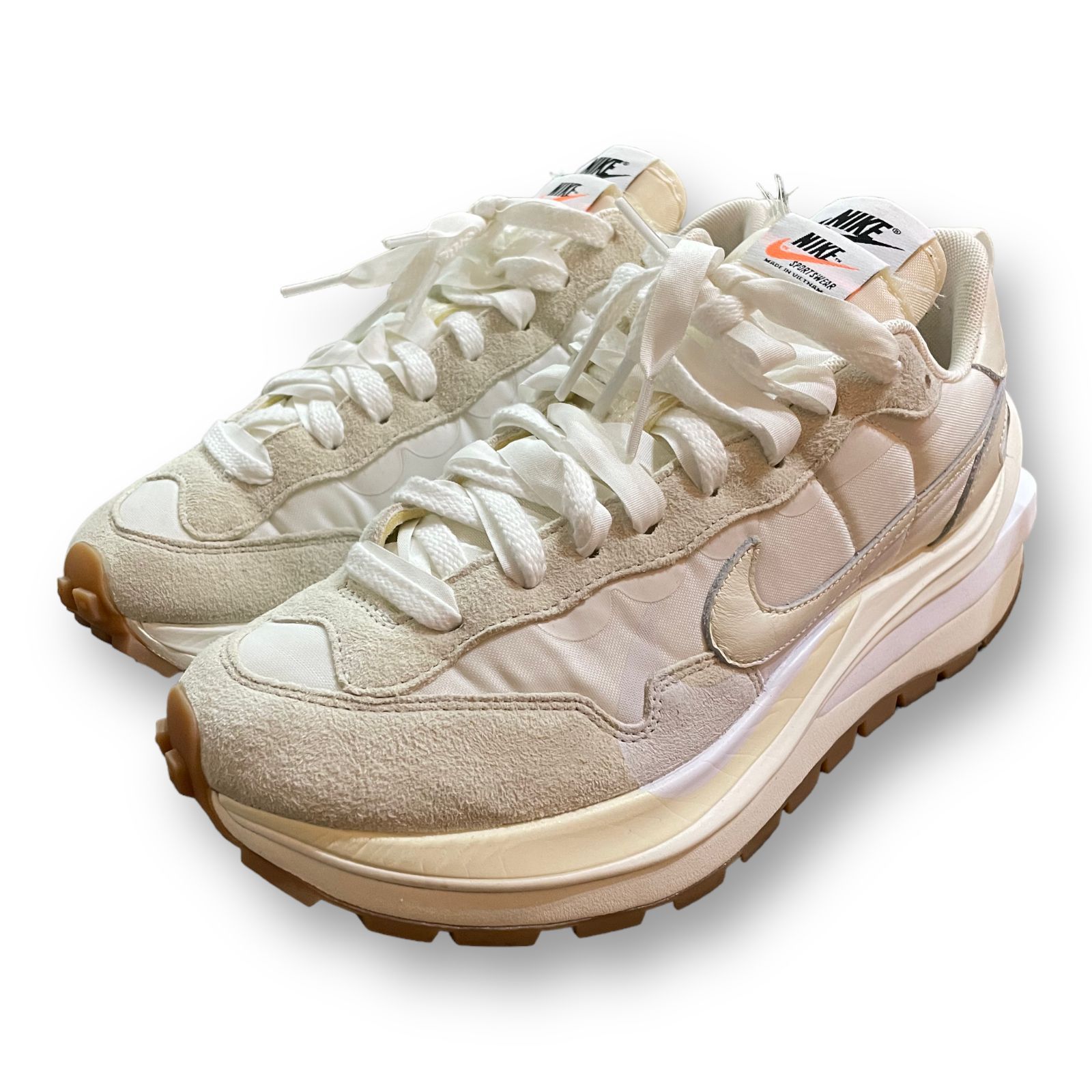 国内正規 SACAI NIKE VAPORWAFFLE WHITE サカイ × ナイキ ヴェイパー 