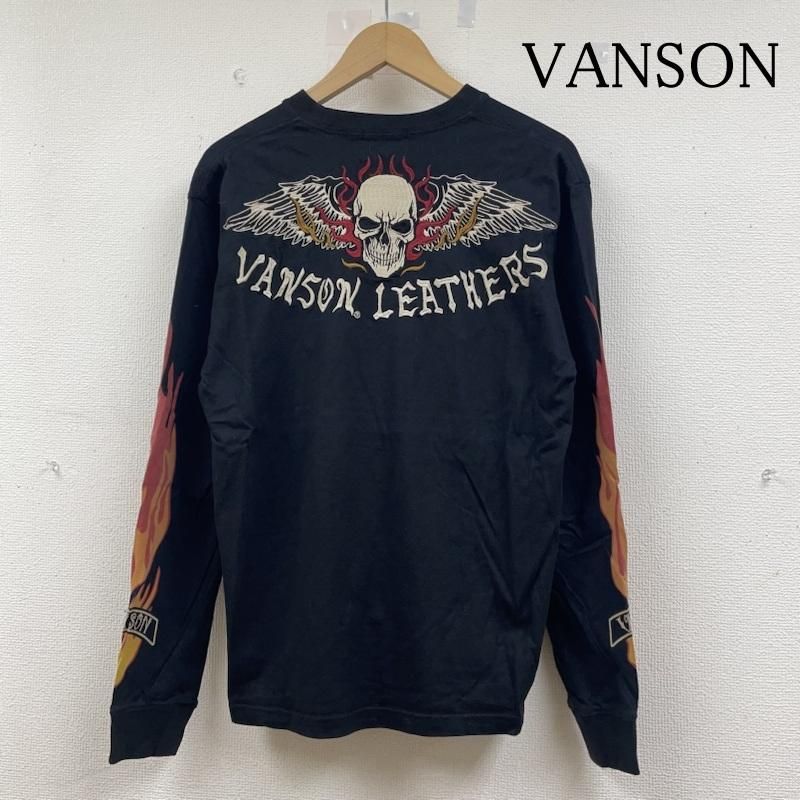 無敵武装戦線/豪華版極限定 Vanson ロンＴ 特大 イーグル 刺繍 黒 希少 無敵武装戦線/豪華版極限定 Vanson ロンT 特大 イーグル 刺繍