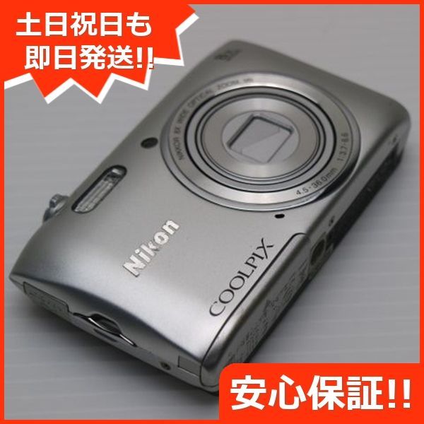 美品 COOLPIX S3600 クリスタルシルバー 即日発送 デジカメ ニコン 本体 土日祝発送OK 02000 - メルカリ