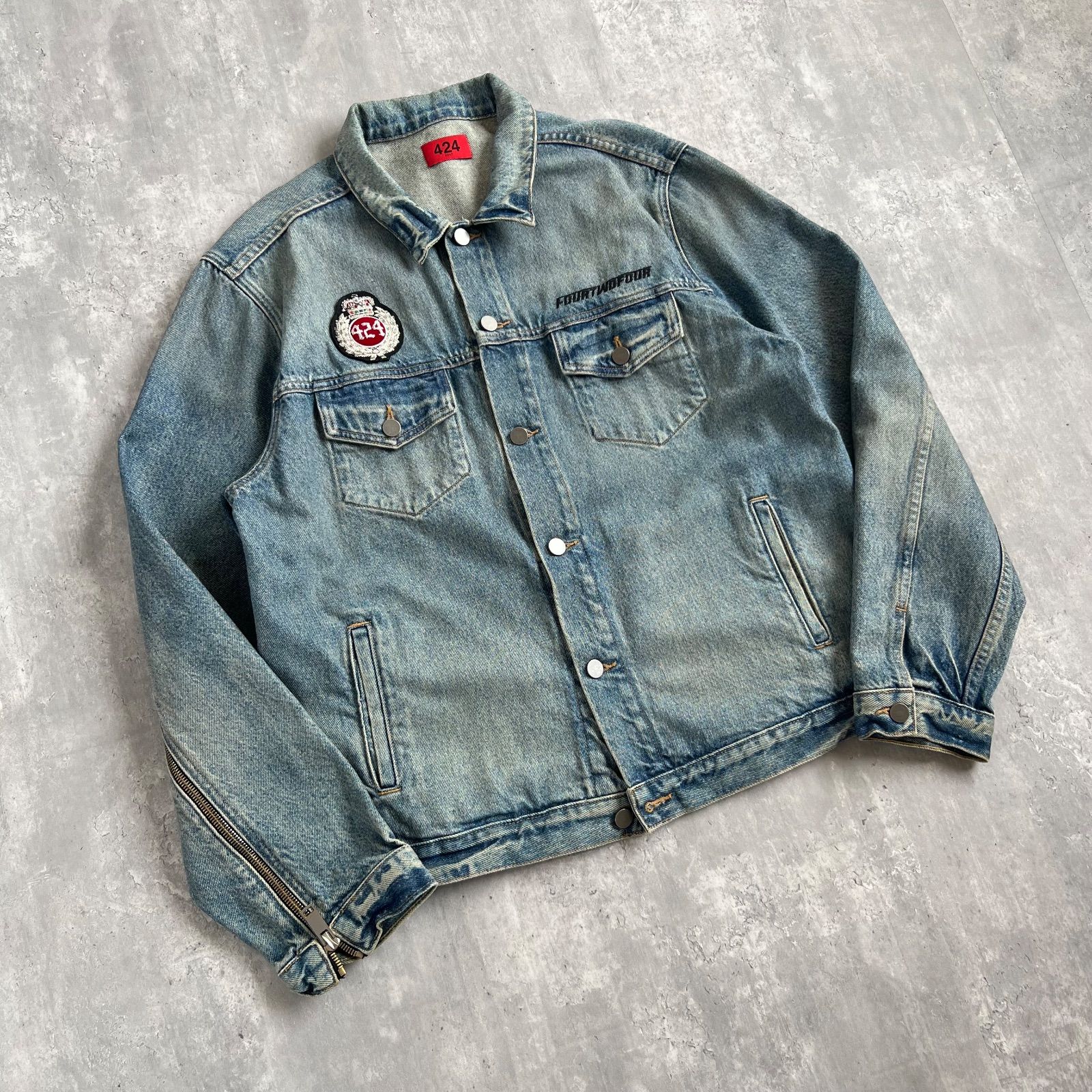 424 CLOTHING フォートゥーフォー 刺繍デザイン ヴィンテージ