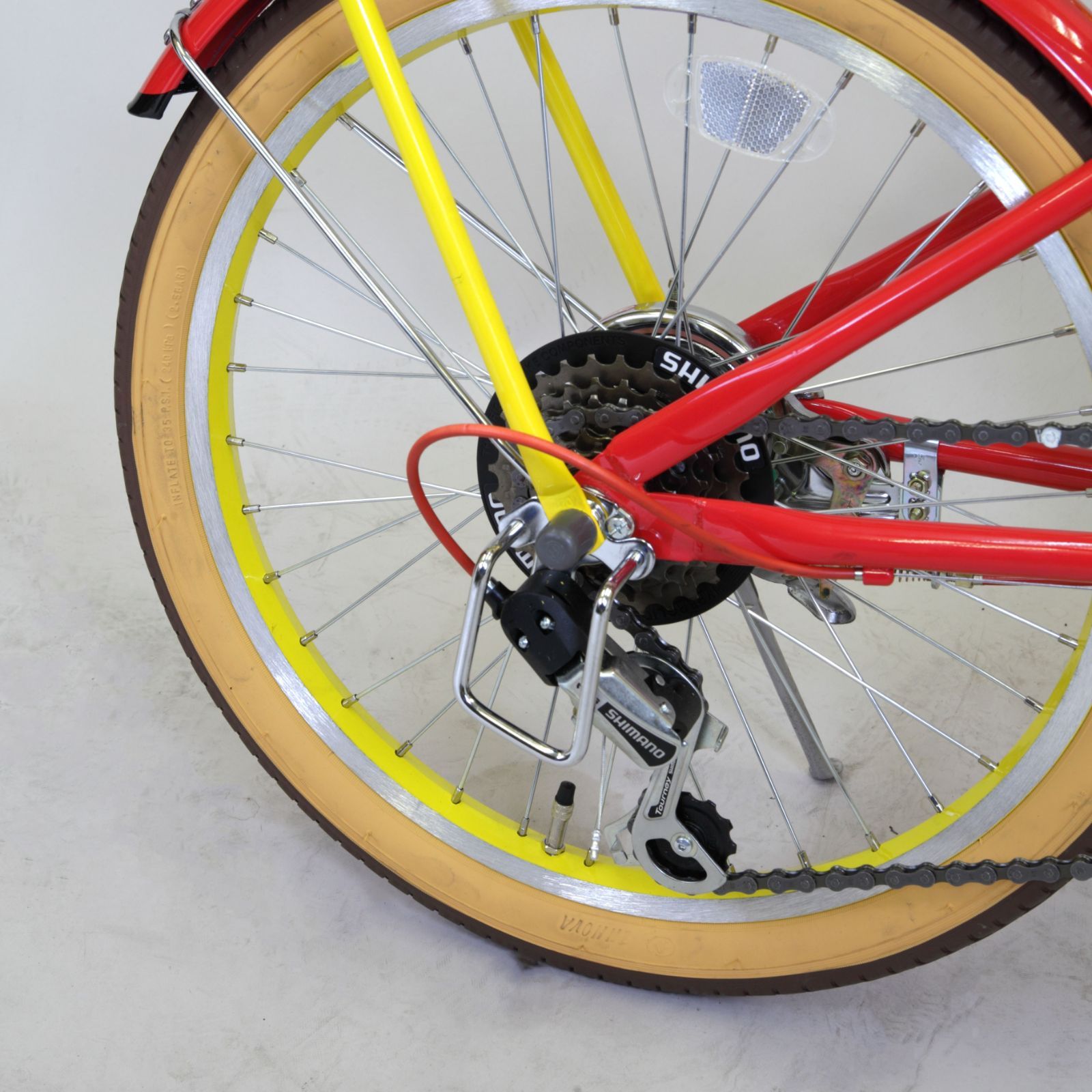 ジェリーベリー Jelly Belly 折り畳み自転車 20型 20インチ 6段変速