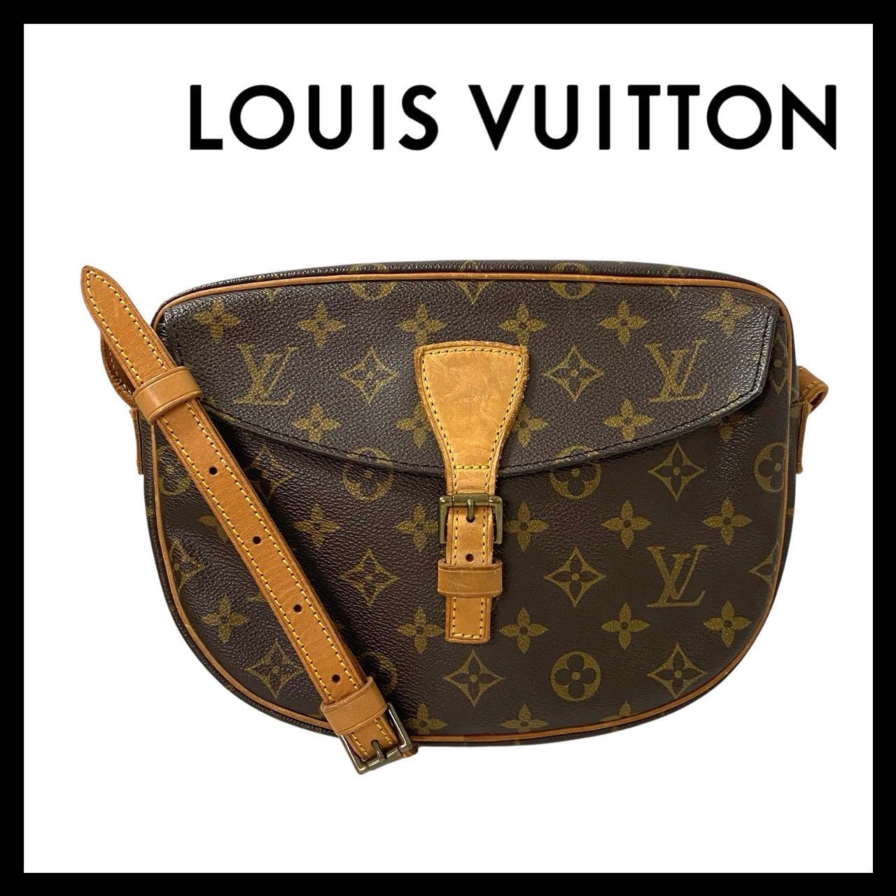 SU【LOUIS VUITTON】ジュヌフィーユ モノグラム ショルダーバッグ 