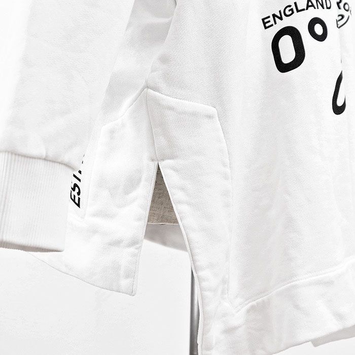 バーバリーロンドン リカルドティッシ ロゴプリントレーナー ブラック