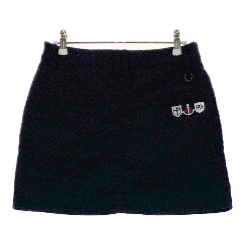サイズ：0 PEARLY GATES パーリーゲイツ ストレッチ スカート ネイビー