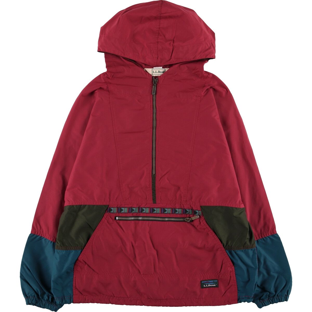 古着 80年代 エルエルビーン L.L.Bean アノラックパーカー メンズM相当 
