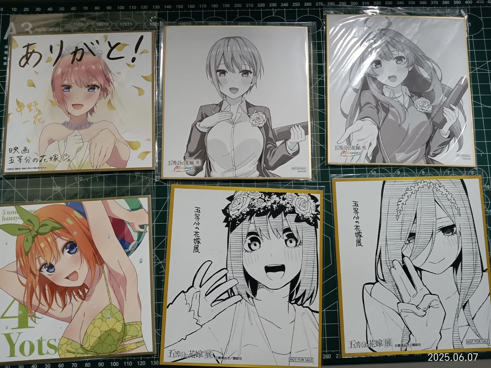 TS-00258 五等分の花嫁 ミニ色紙セット - メルカリ