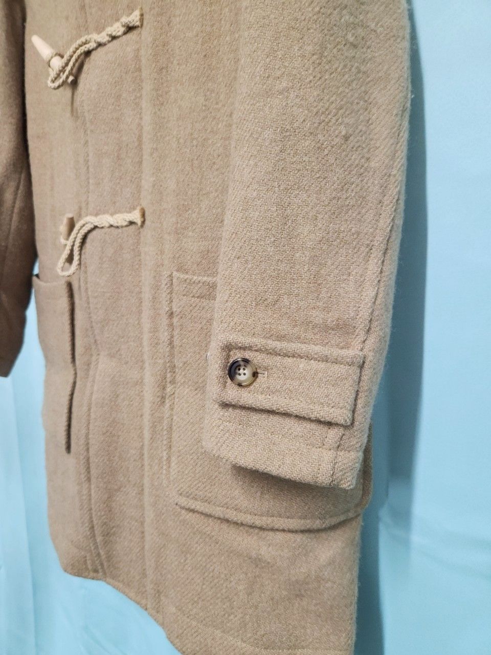 BEAMS+ × Harris Tweed ダッフルコート キャメル Sサイズ