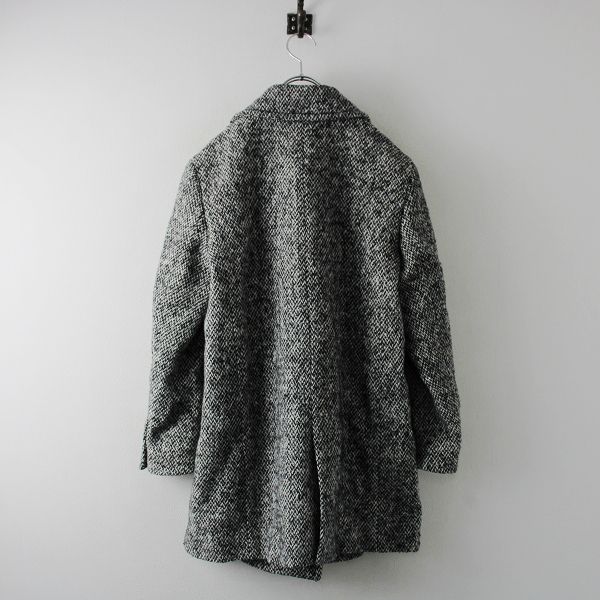 美品 オンワード樫山 23区 Moessmer NEPYARN TWEED ダブルブレスト