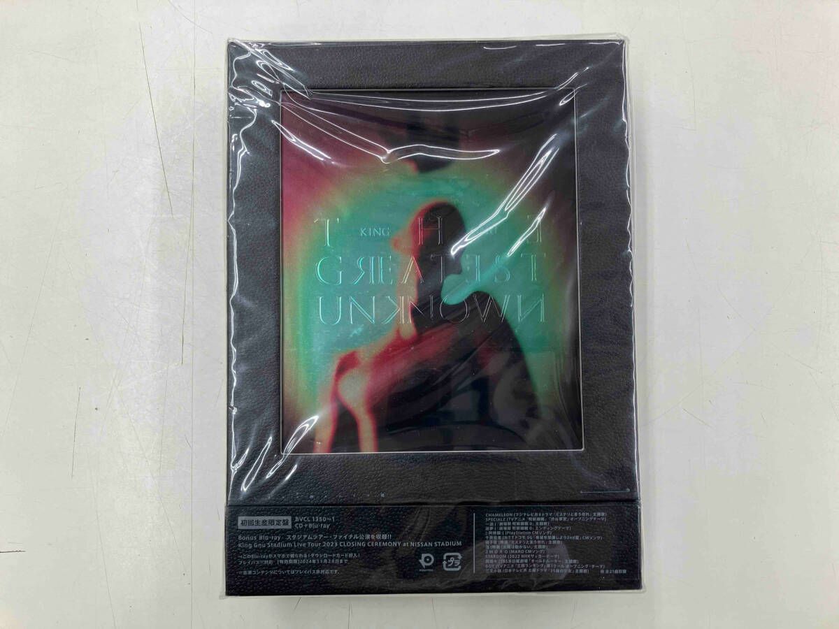 邦楽 King Gnu THE GREATEST UNKNOWN Blu-ray THE GREATEST UNKNOWN(初回生産限定盤)(Blu-ray Disc付) 中古CD