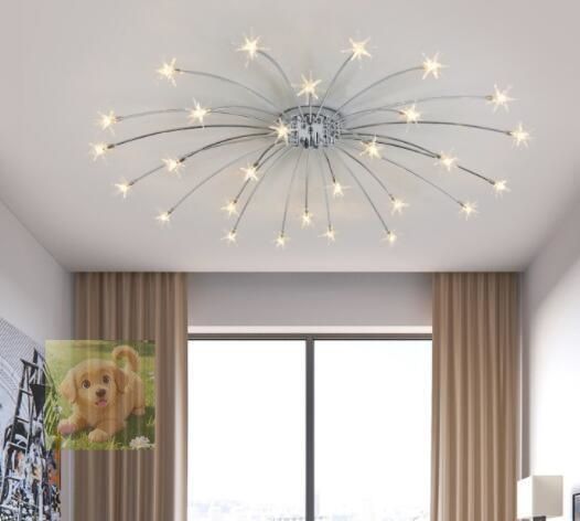 人気 上質 華麗 インテリア 流れ星 21灯 シーリングライト LED ペンダントライト ランプ 天井 照明器具 シャンデリア 2色 NEXPOTALLINN_EU