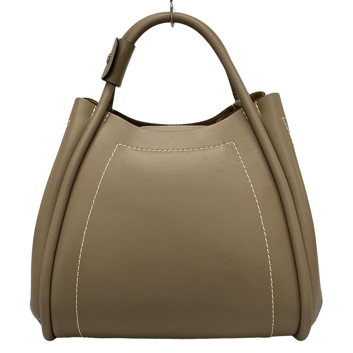 Max Mara(マックスマーラ) ハンドバッグ美品 マリン グレー