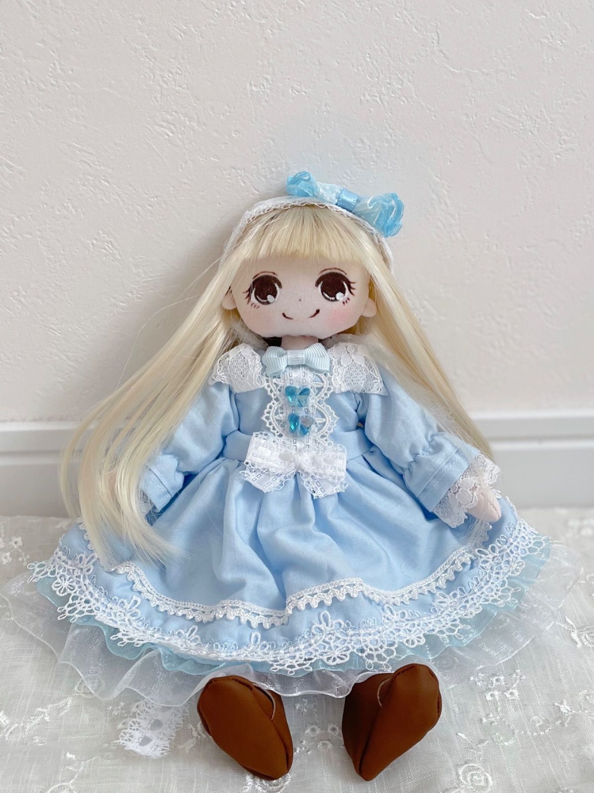 着せ替え人形 手作り人形 カントリードール アリス風 - メルカリ