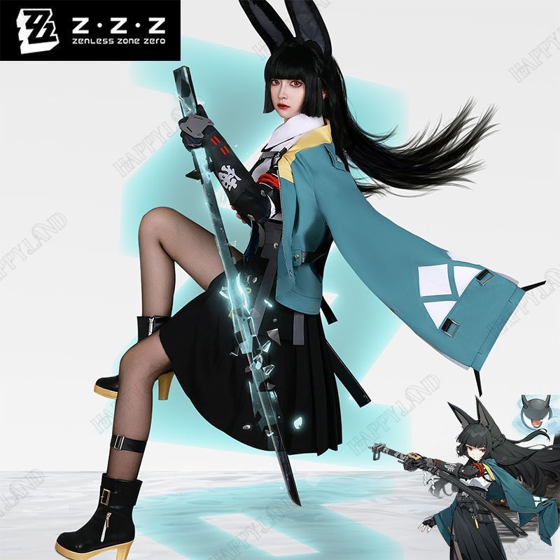 ゼンレスゾーンゼロ 猫宮又奈 コスプレ Mサイズ 武器付き ゼンレスゾーンゼロ 猫宮又奈 コスプレ Mサイズ 武器付き Amazon