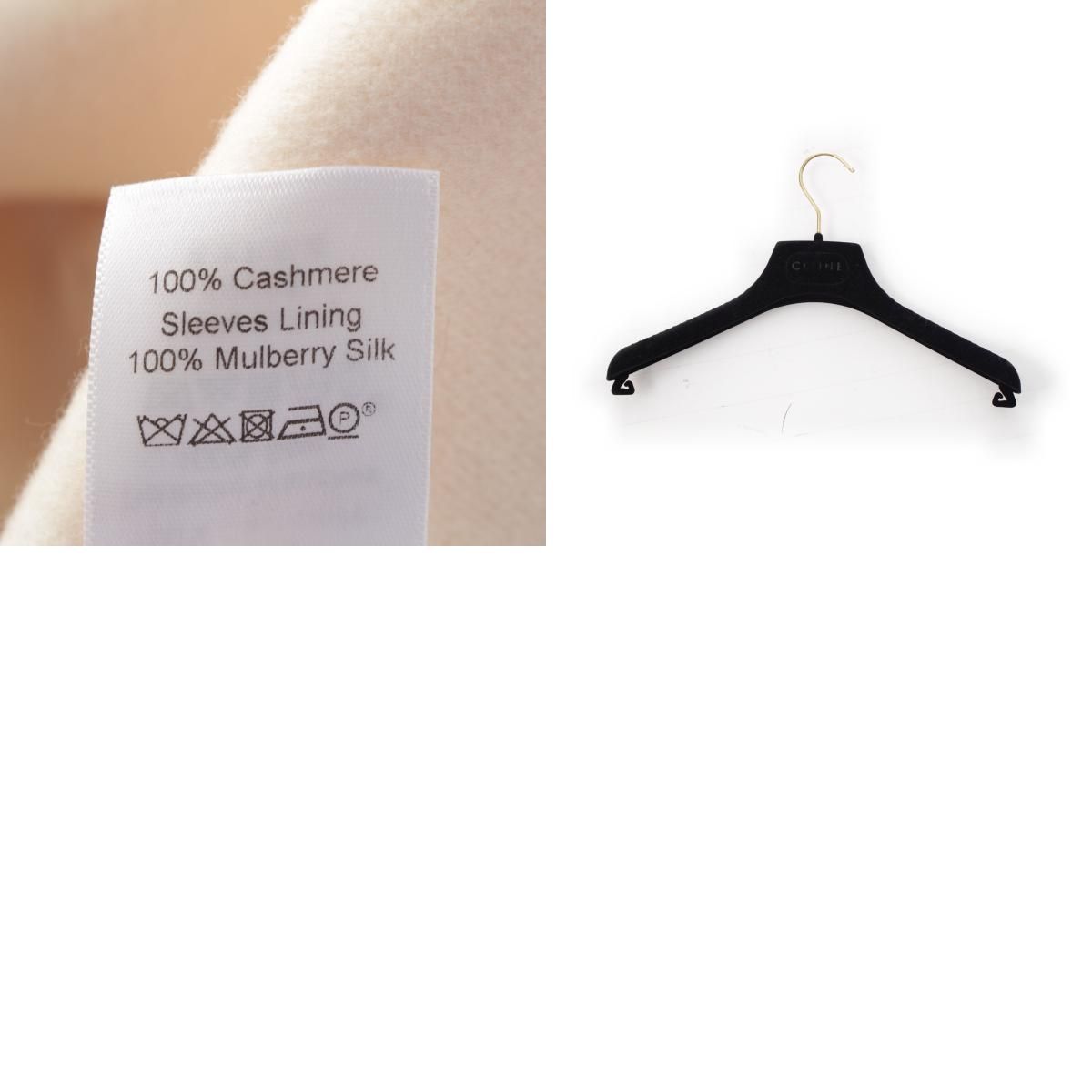 セリーヌ カシミヤ エッグクロンビー ロング ガウン コート アウター 2  