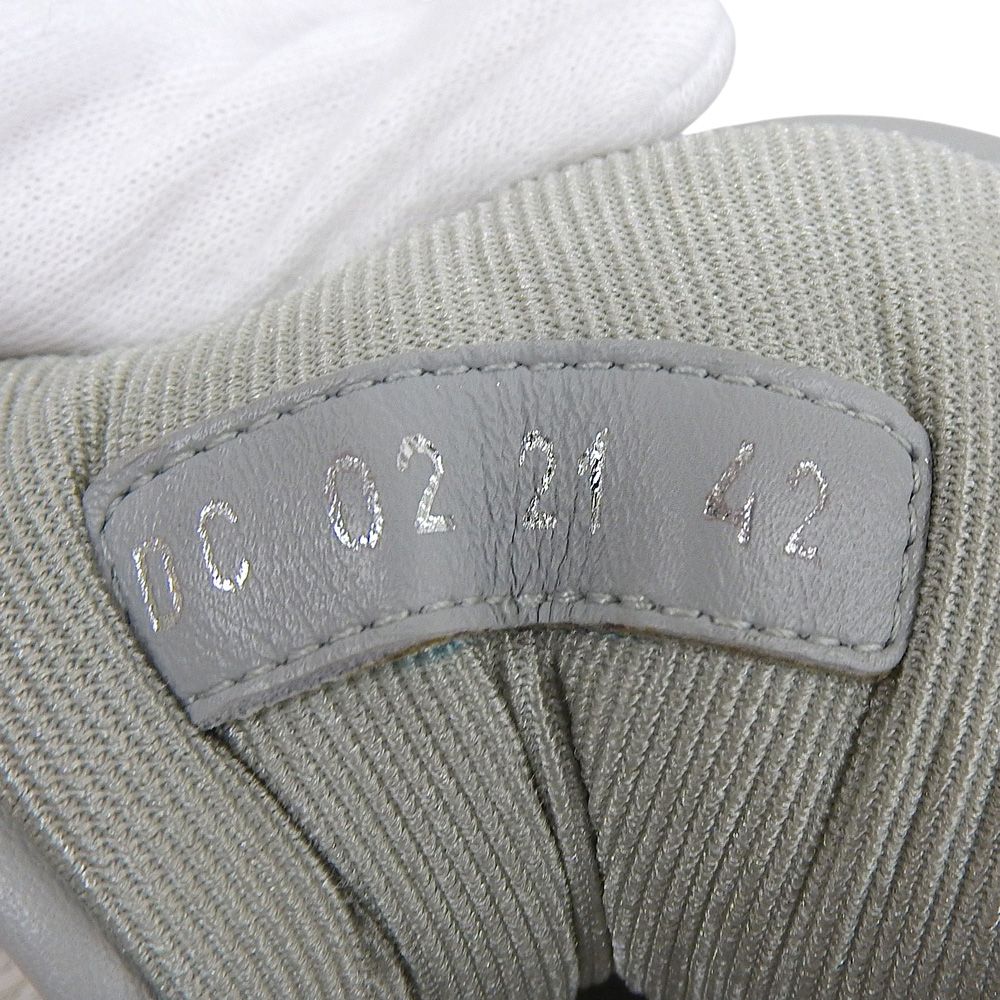  DIOR ディオール トロッター パンチング スニーカー シューズ メンズ ホワイト 42 その他 靴