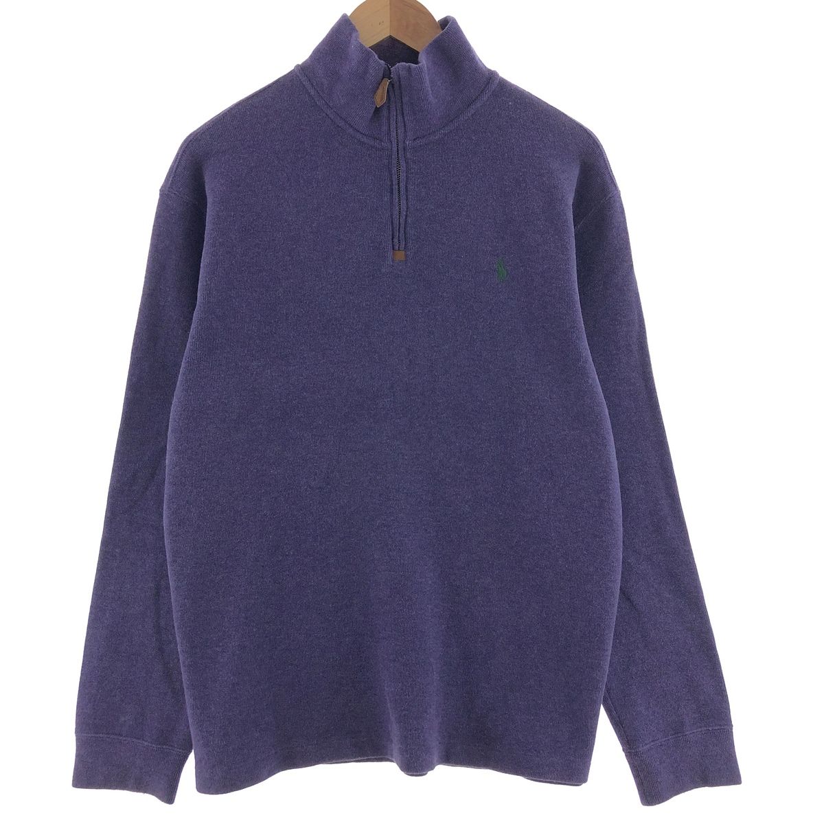 古着 ラルフローレン Ralph Lauren POLO by Ralph Lauren ハーフジップスウェットシャツ トレーナー メンズL/eaa390404