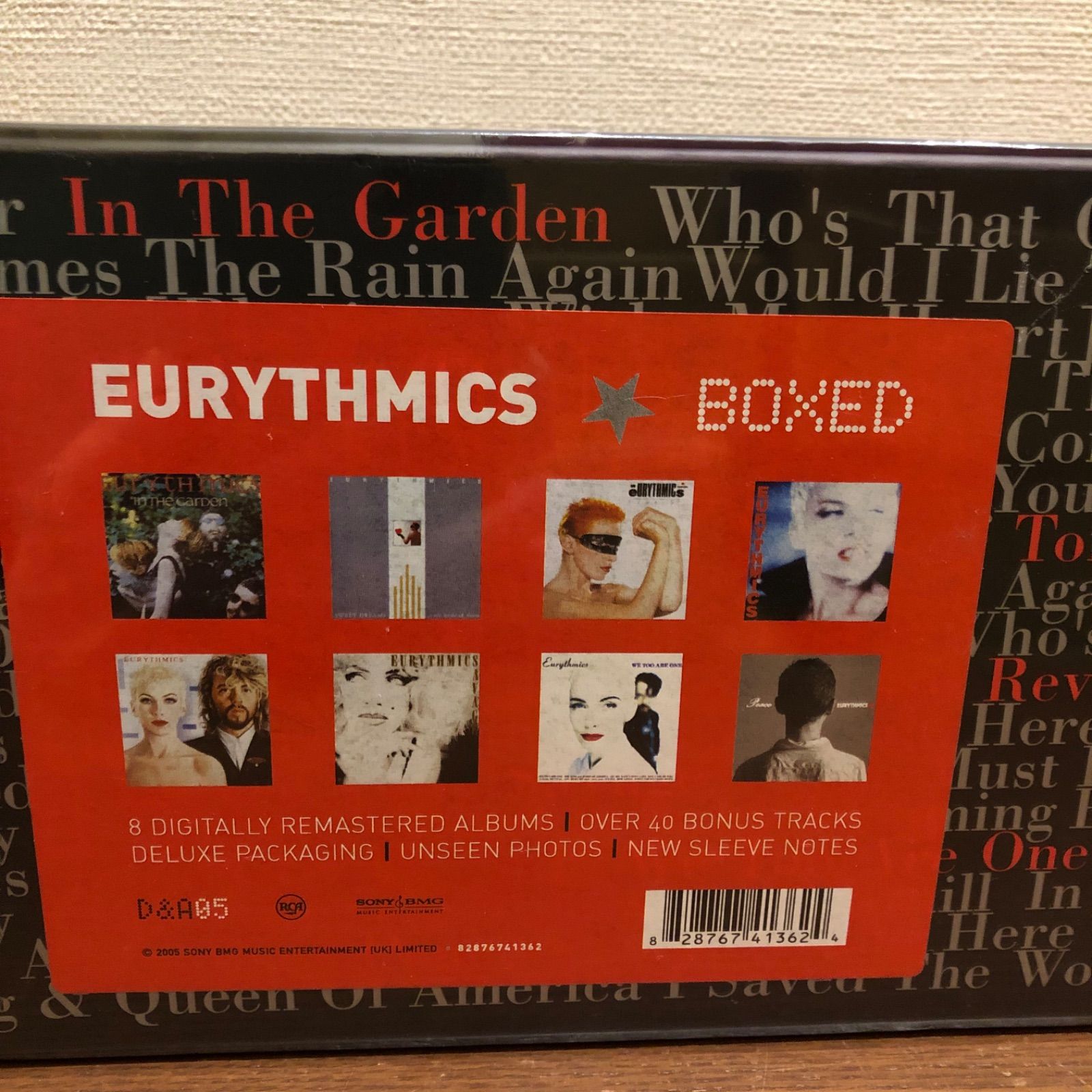 未開封新品 【輸入盤 CD8枚組ボックス】 『ユーリズミックス ボックスド』 EURYTHMICS BOXED 2005年発売 - メルカリ