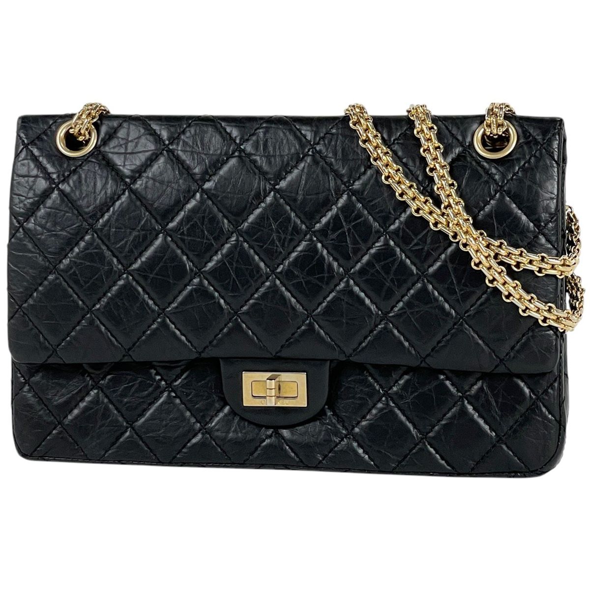 シャネル CHANEL 2.55ライン チェーン ショルダーバッグ