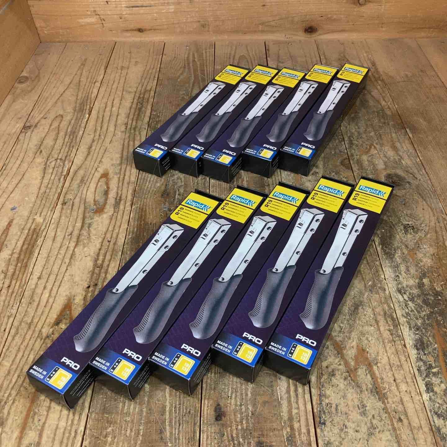 ラピッド Rapid ハンマータッカー R19E 10本 まとめ 所沢店