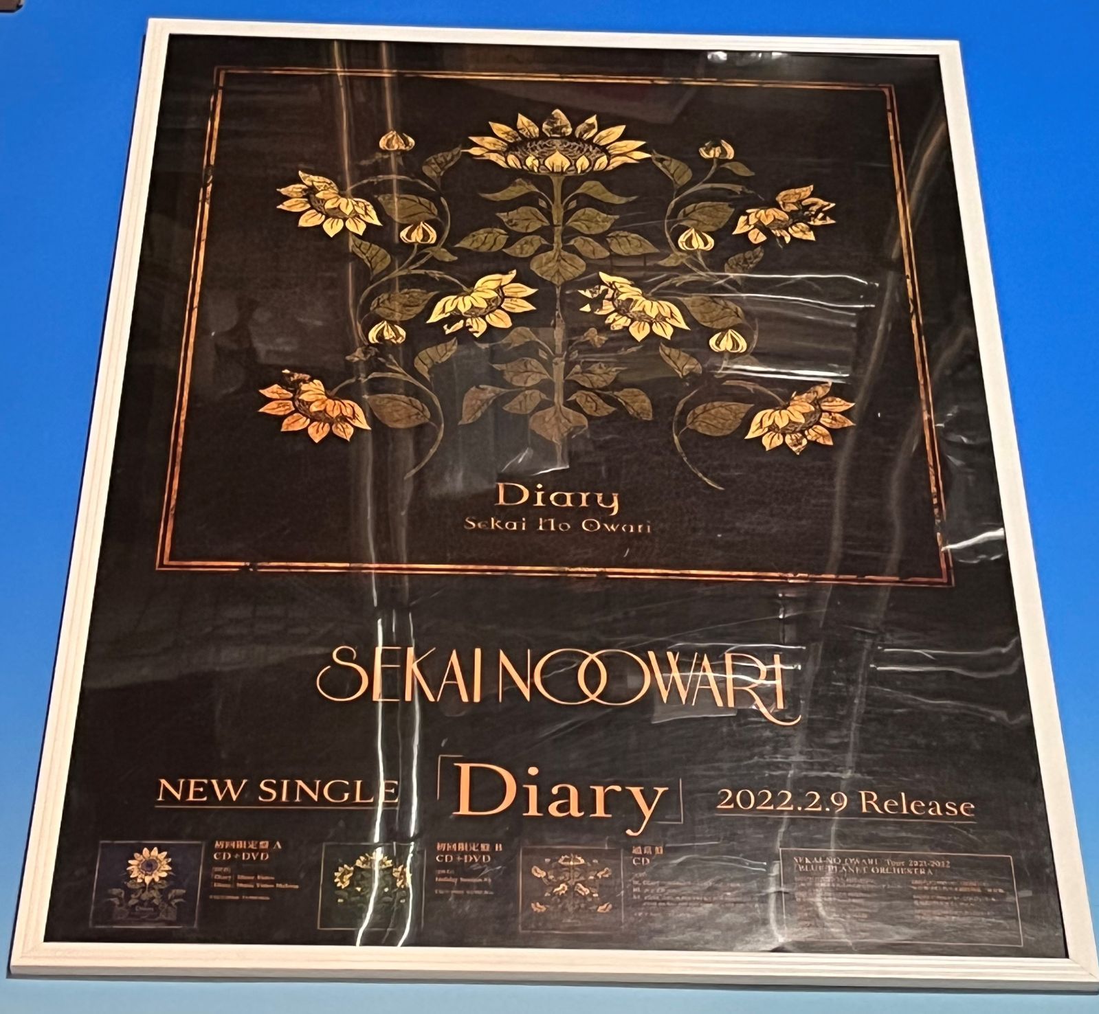 SEKAI NO OWARI Diary 販売用告知B2ポスター - メルカリ