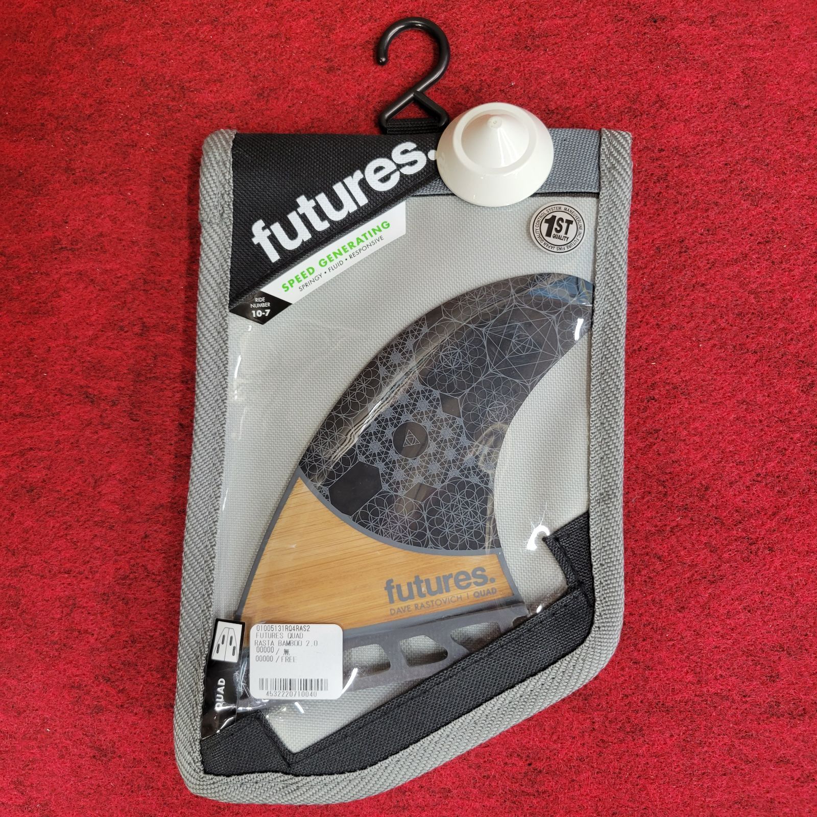 Futures Dave Rastovich QUAD fin クアッド