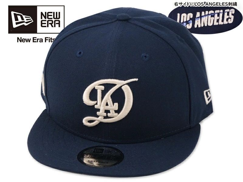 NEWERA ニューエラ CITY CONNECT 9FIFTY LOS ANGELES DODGERS DARK NAVY 950 ロスエンゼルスドジャース ダークネイビー 21909