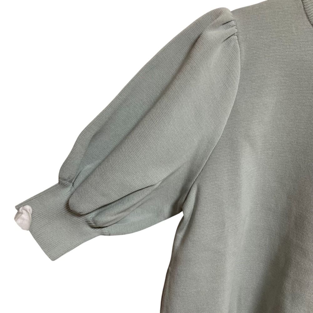 美品 23SS yori ヨリ コットンパフスリーブ ニット YR2131-033SP