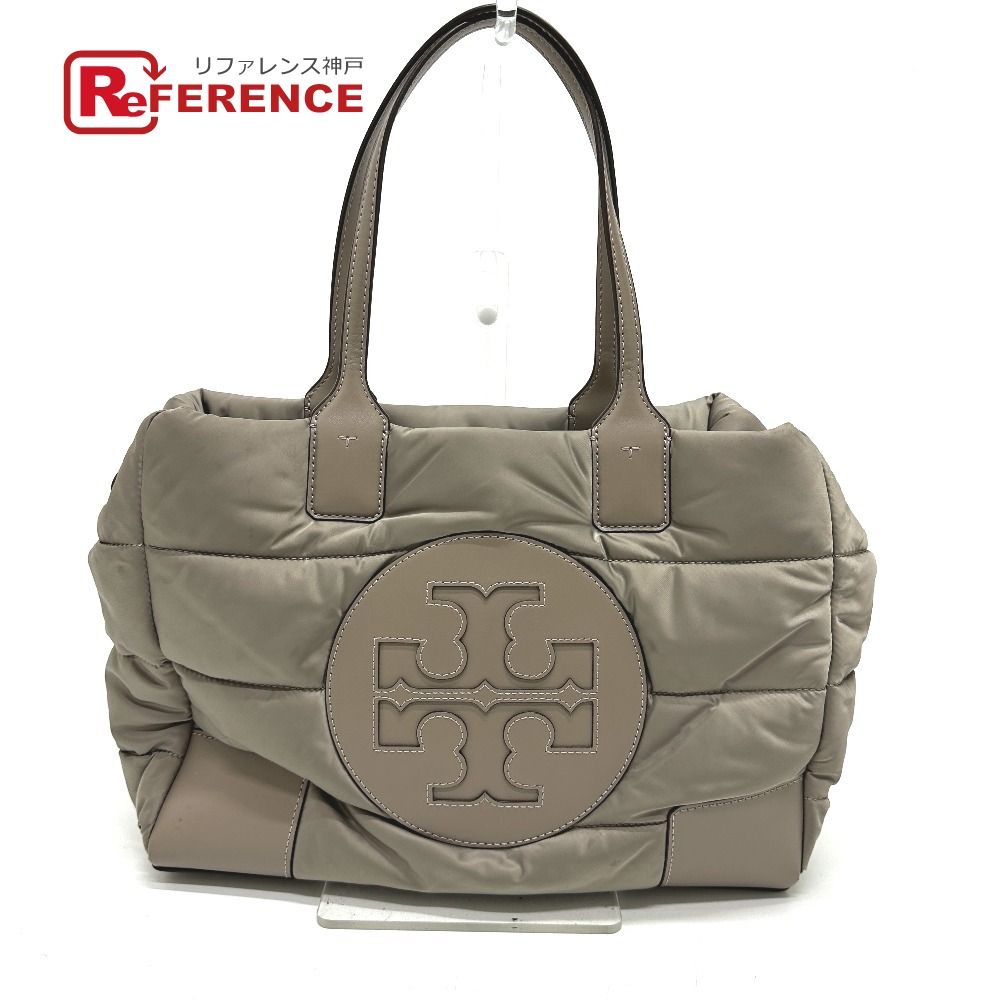 TORY BURCHトリーバーチナイロン×レザーショルダーバッグ