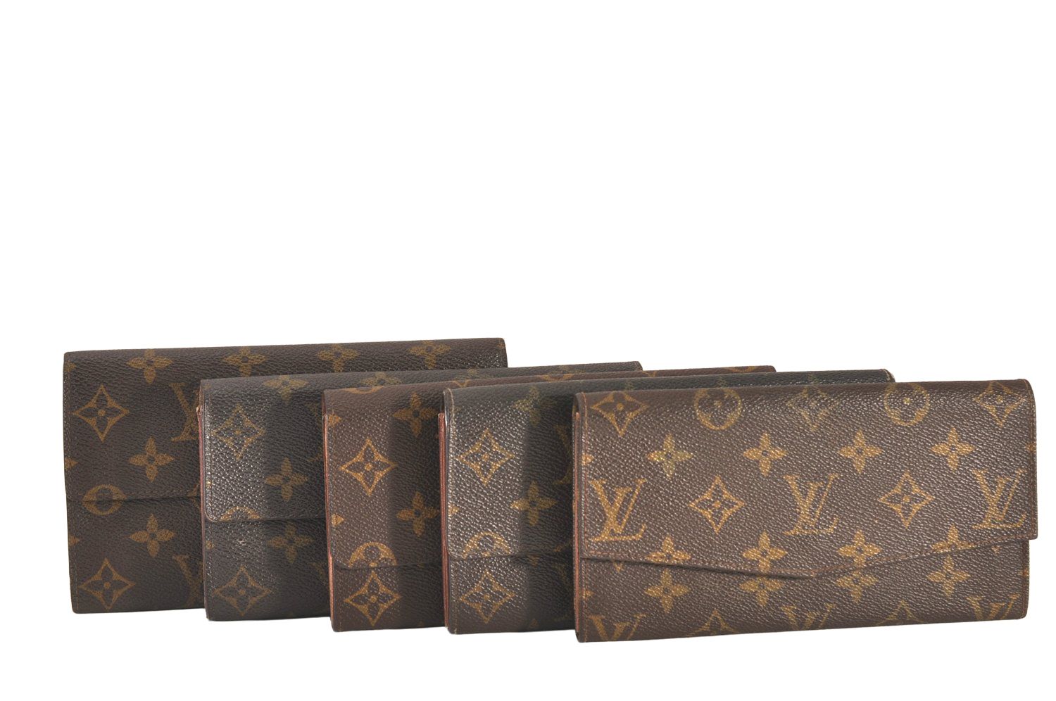 ルイヴィトン モノグラム リバース ヴィクトリーヌ 折り財布 鑑定 ルイ