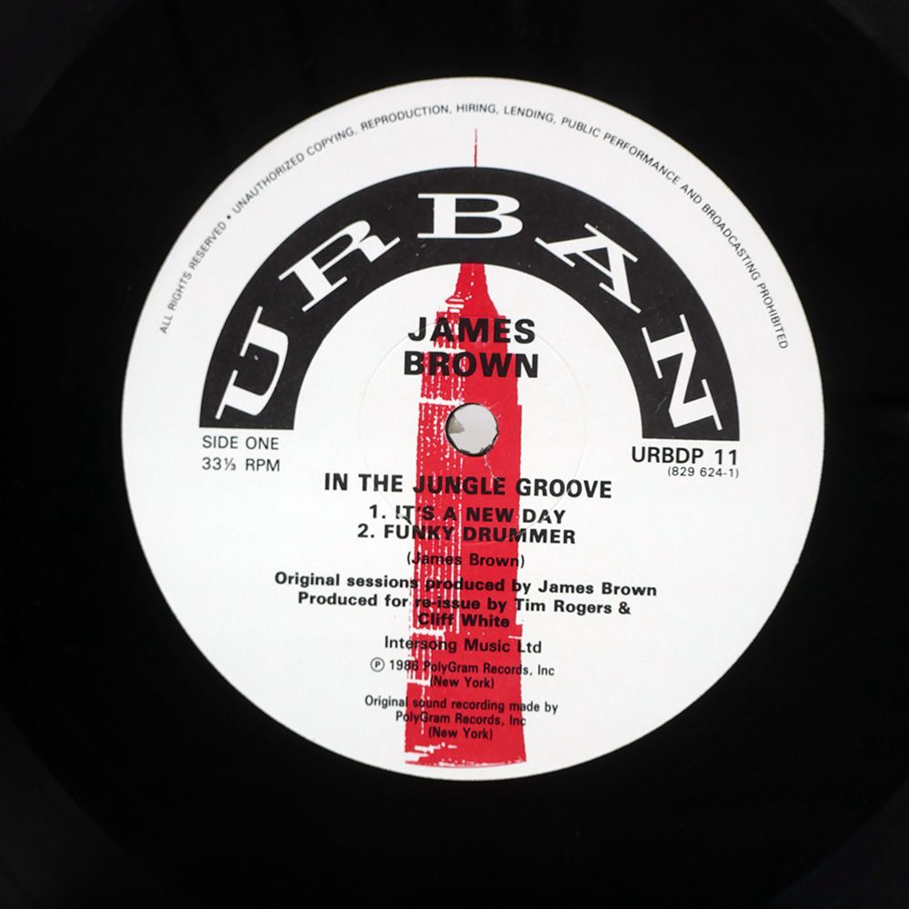 UK盤 JAMES BROWN IN THE JUNGLE GROOVE URBAN URBDP 11 LP