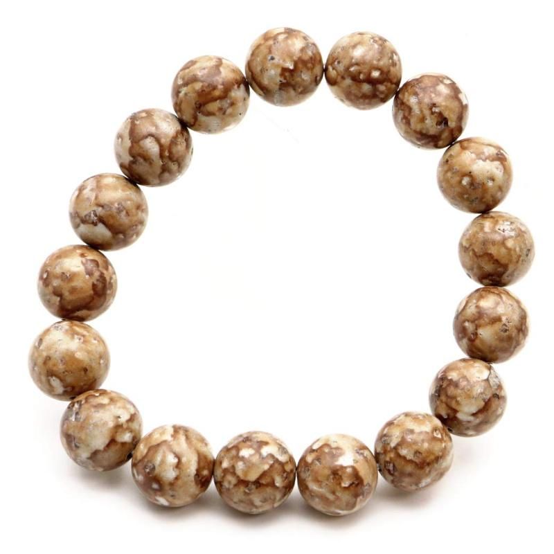 GOLD STONE 姫川薬石 ブレスレット 12mm 新潟県 糸魚川産 日本の銘石 証明書付き 内径 約16.5cm