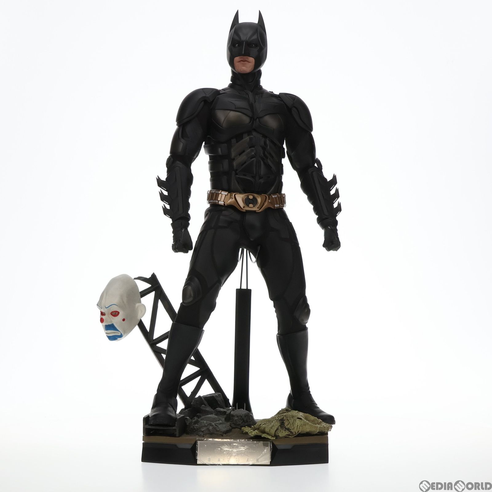 2024送料無料トイサピ限定 ホットトイズ ダークナイト 1/4 フィギュア ジョーカー ボーナスアクセサリー付 Dark Knight The Joker バットマン