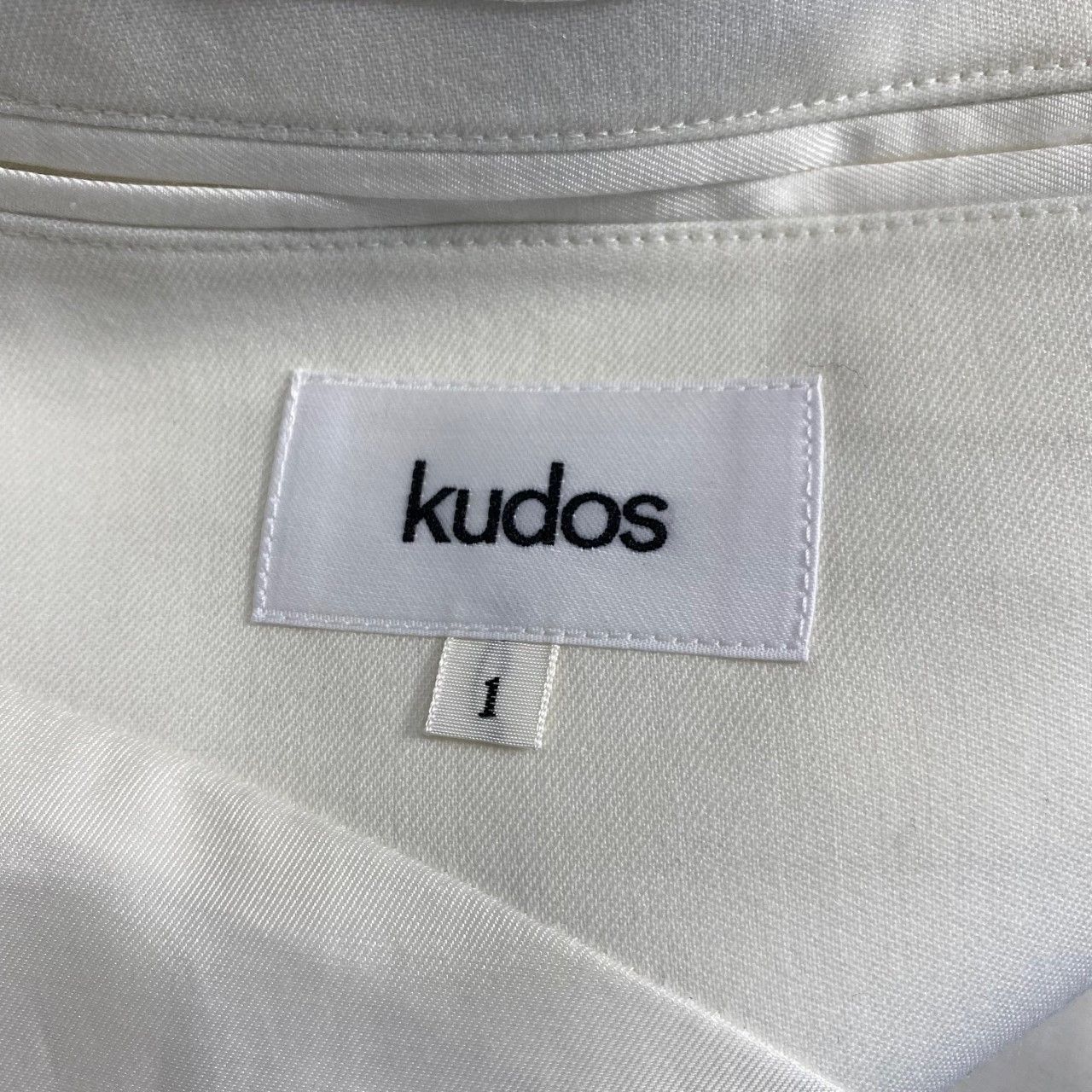 kudos BLACK IS MINDSET JACKET WHITE - メルカリ