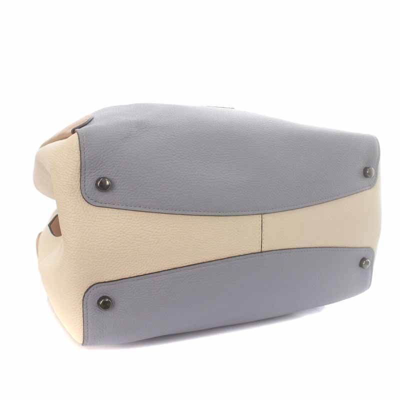 美品　コーチ　ハドリーボーボー コーチ COACH ハドリー ホーボー カラーブロック トートバッグ