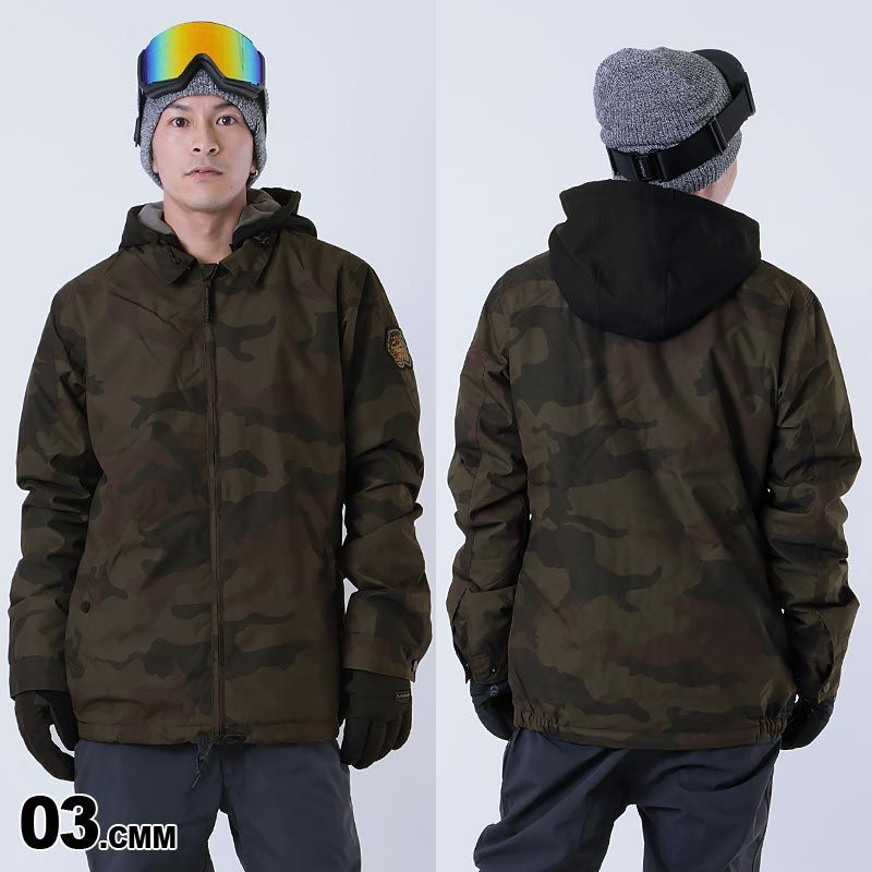 カモフラージュ柄 スキー スノーボードウェア (男性用) Mサイズ