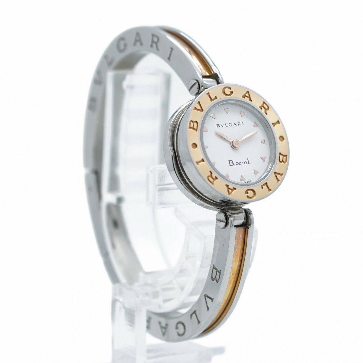 5wwg0148】ブルガリ B.zero1 BZ22SG 白文字盤【中古】腕時計  