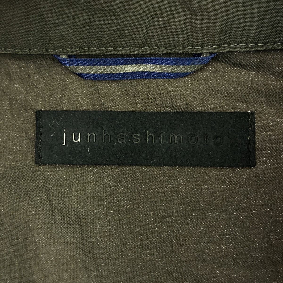 junhashimoto ジュンハシモト　ZIP LEATHER SHIRTS junhashimoto ジュンハシモト 23SS ZIP SHIRT JACKET ジップ