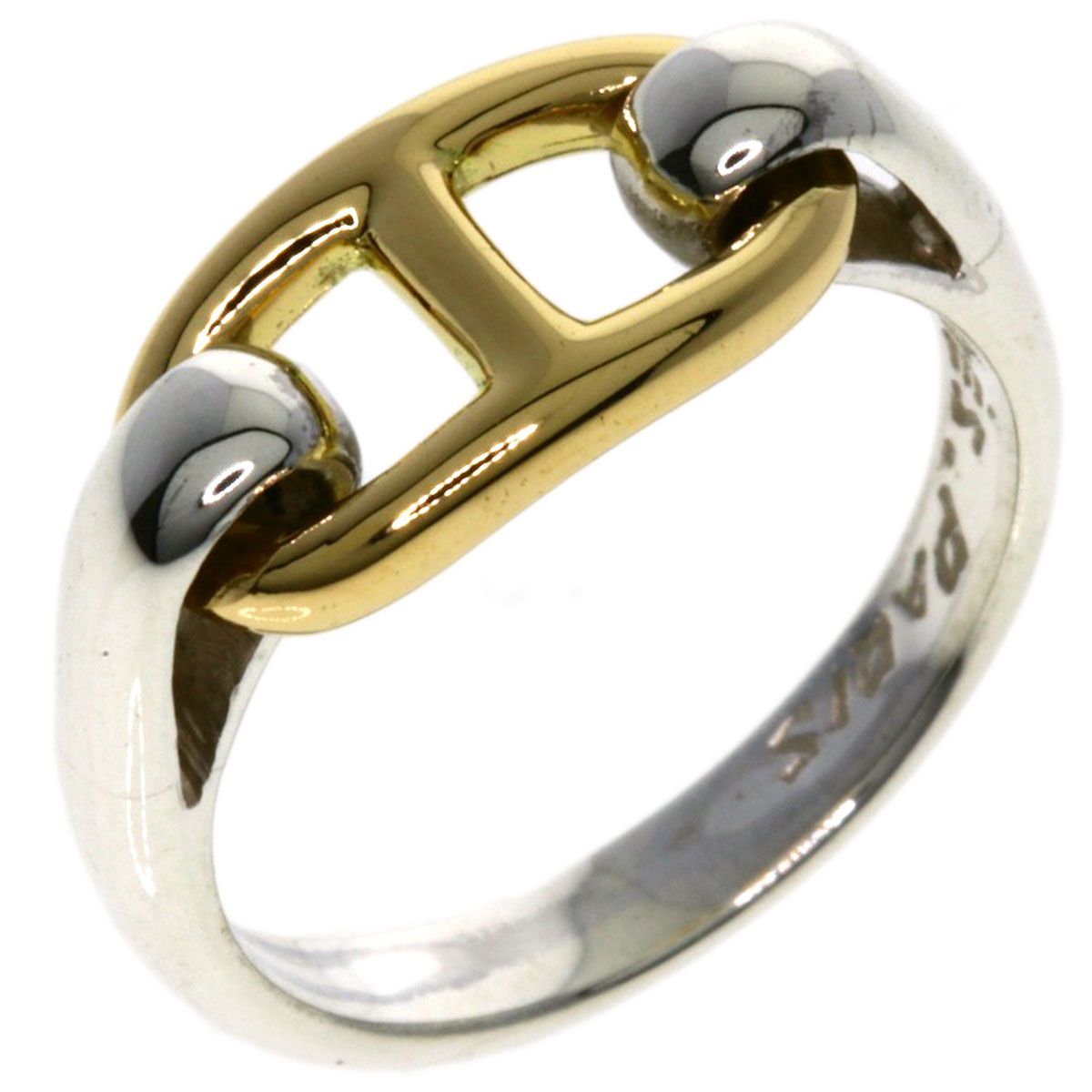 HERMES エルメス シェーヌダンクル リング・指輪 SV レディース - メルカリ