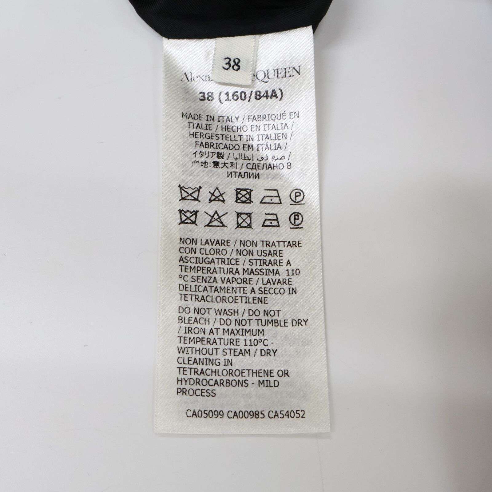 Alexander McQueen - 古着 Alexander McQueen アレキサンダーマックイーン イタリア製 シルク 長袖 プルオーバー ブラウス 38 ベージュ レディース やや傷や汚れあり】Alexander McQueen 長袖 プルオーバー
