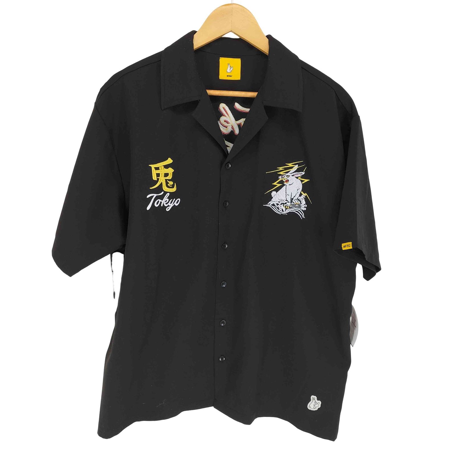 【#FR2】TOKYO Souvenir Embroidery Short sleeve Shirt /シャツ エフアールツー FR2 TOKYO SOUVENIR EMBROIDERY SHORT SLEEVE