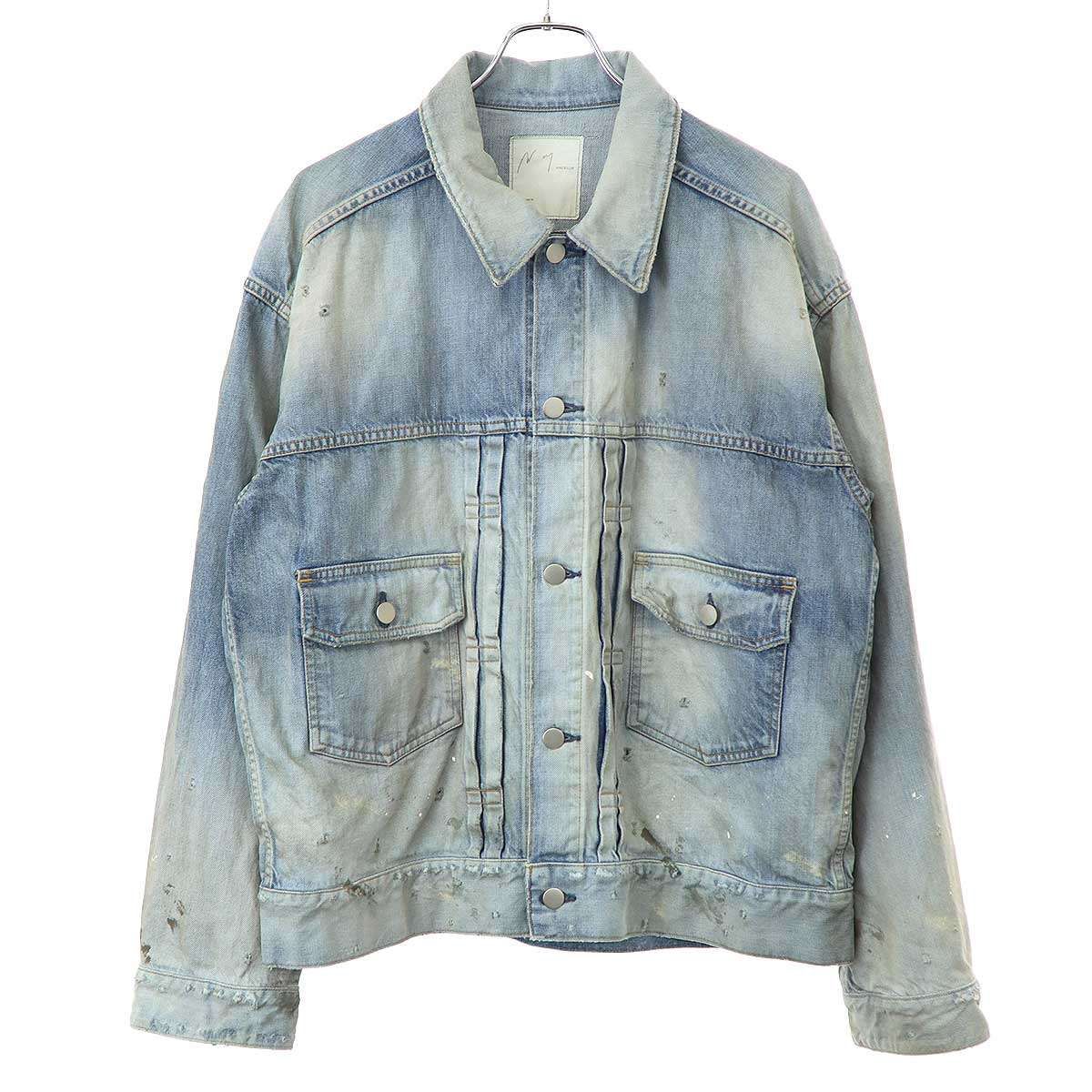 ANCELLM アンセルム 25SS AGING DENIM JACKET&AGING STRAIGHT 5P DENIM 