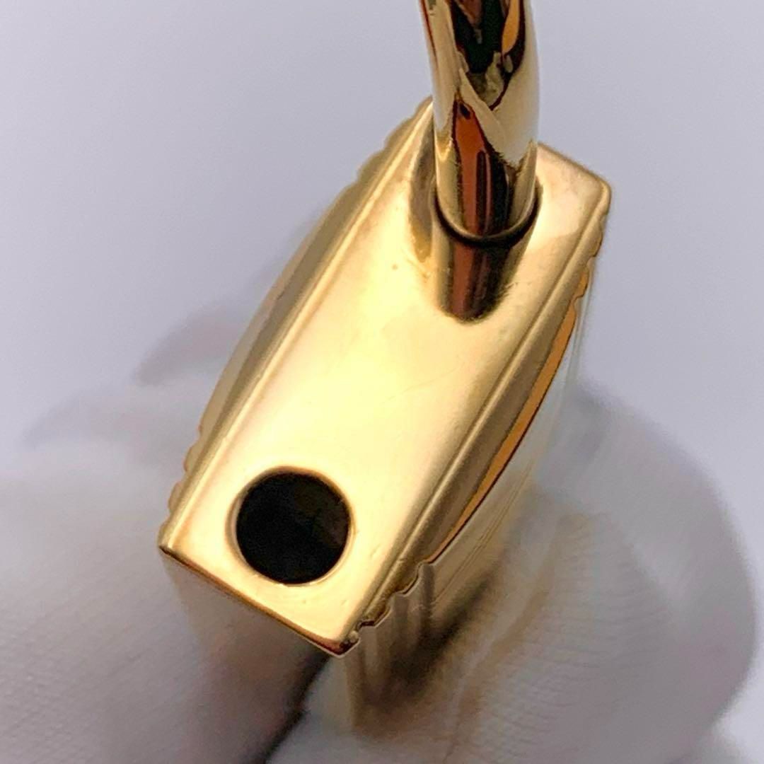 HERMES エルメス カデナ 104番 ゴールド 24Kメッキ 鍵付き