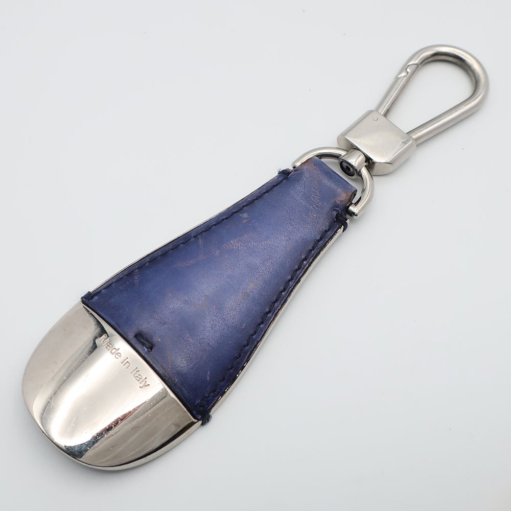 berluti(ベルルッティ) キーホルダー(チャーム) - シルバー×ブラウン