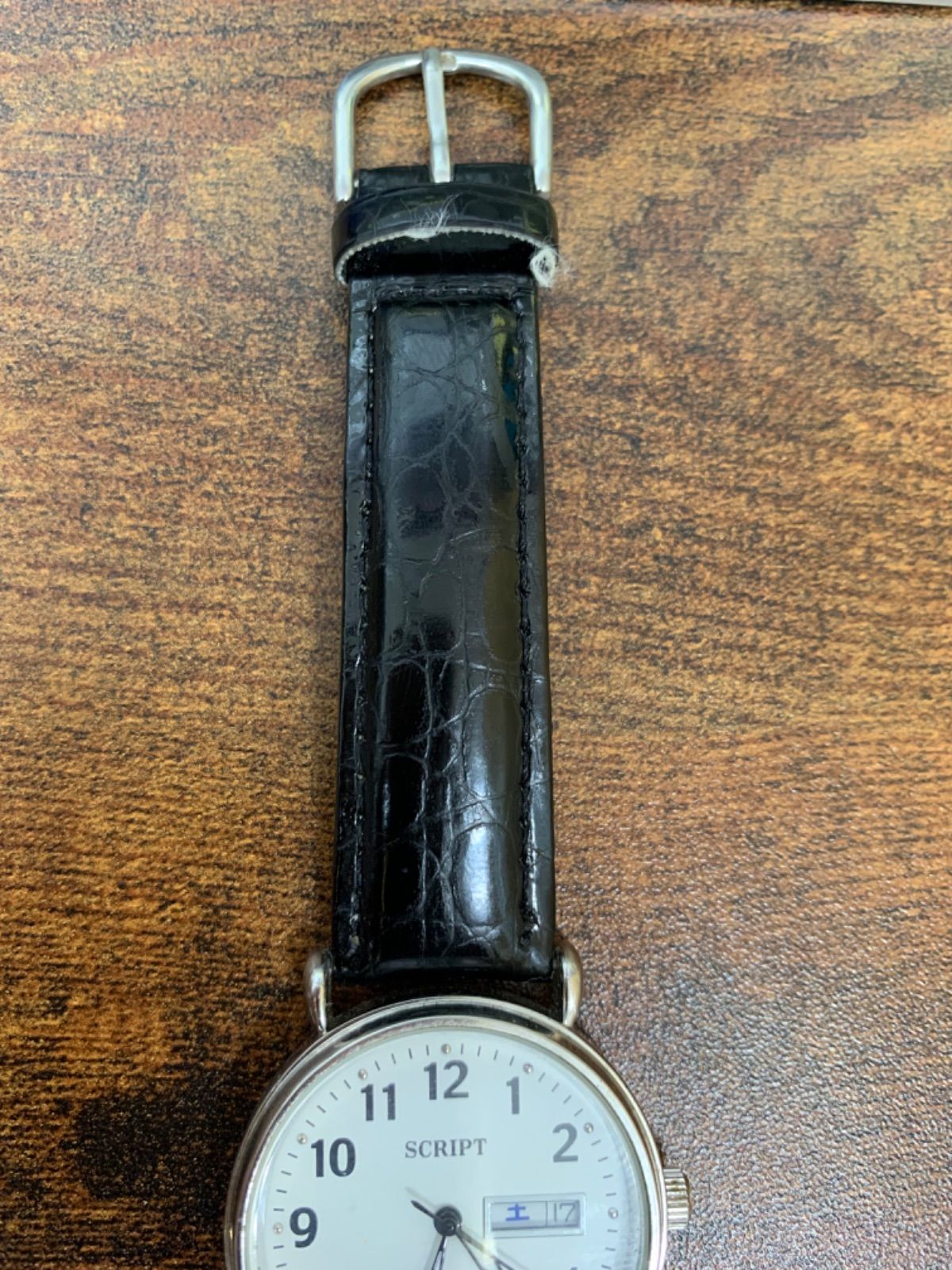 【9月13日電池交換 状態良好】SCRIPT J-AXIS 腕時計