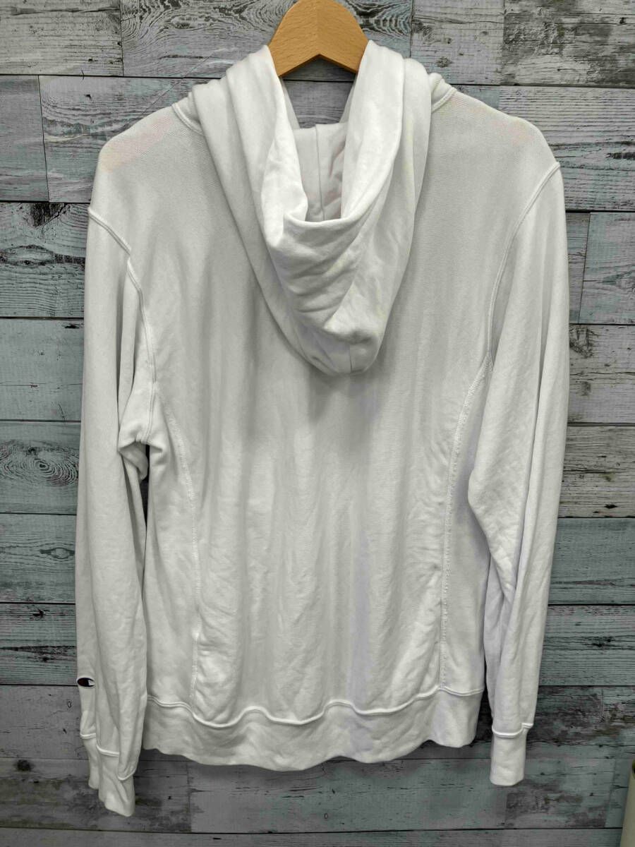 Champion REVERSE WEAVE チャンピオン リバースウェーブ パーカー ホワイト Lサイズ