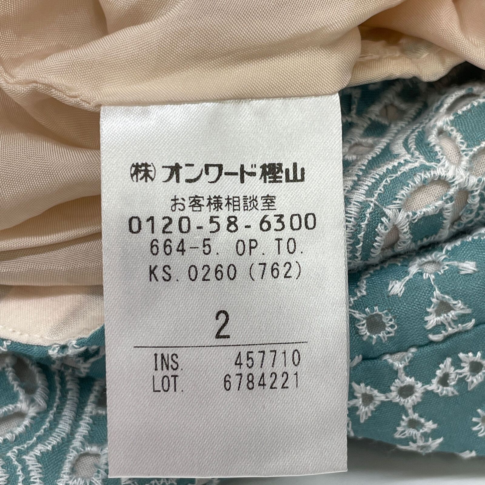 SHORE ﾄﾞﾚｽ刺繍ﾜﾝﾋﾟｰｽ