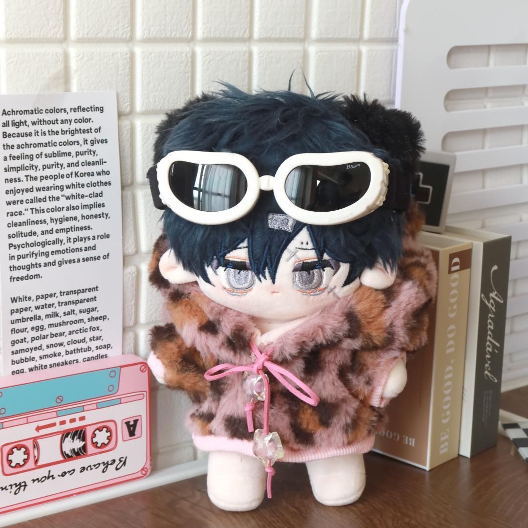 再入荷なし】20cm 着せ替え ぬいぐるみ服 ヒョウ豹柄 豹柄