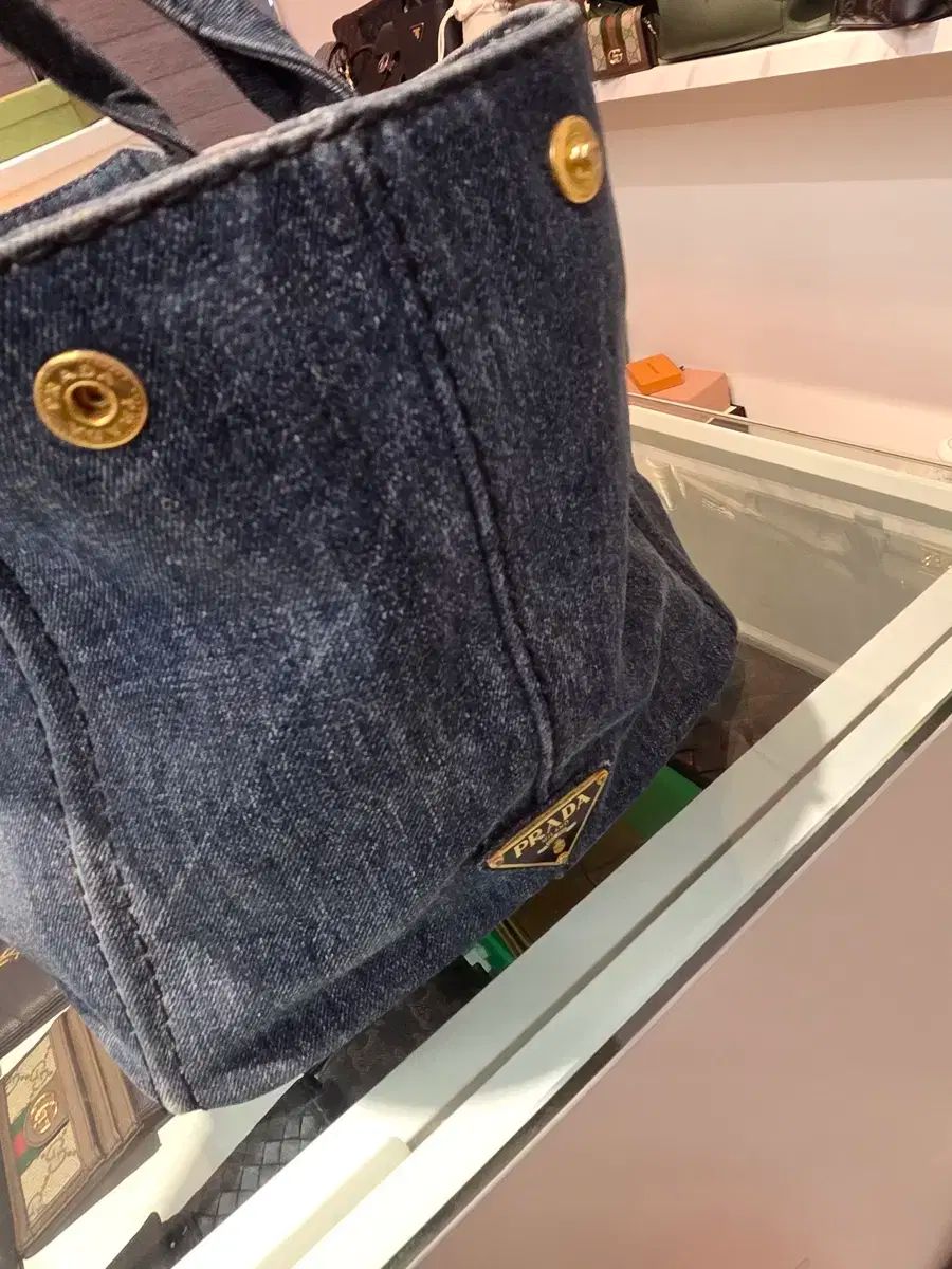 ✨美品✨ PRADA プラダ カナパ デニム トートバッグ B2642B 楽天市場】PRADA プラダ カナパ B2642B トートバッグ デニム