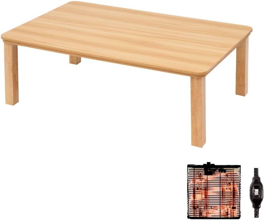 こたつ テーブル 暖房器具 こたつ カーボンヒーター 手元コントローラー 長方形 日本製 家具 幅105ｘ奥75cm ヒーターユニット リビングテーブル sf10575-kj50