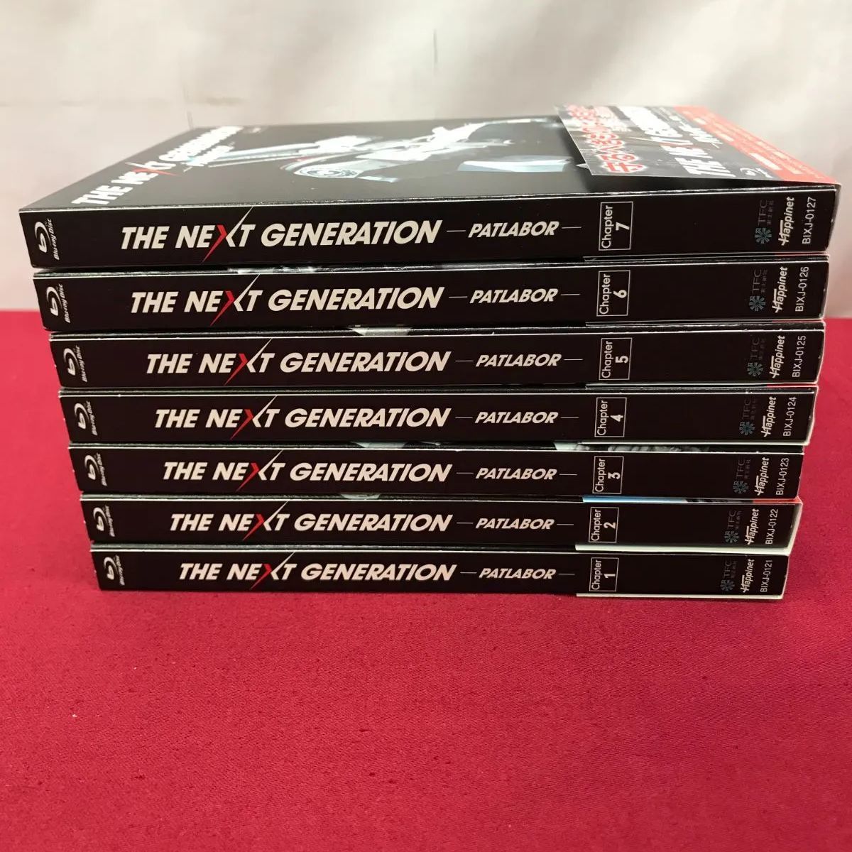 Blu-ray】THE NEXT GENERATION パトレイバー/第1章 ～第7章 7巻